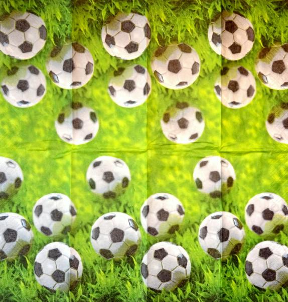 056 Sport: Fußball - 3-lagig - Paper Design